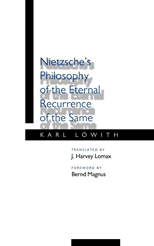 Nietzsche's philosophy of the eternal recurrence of the same Cover