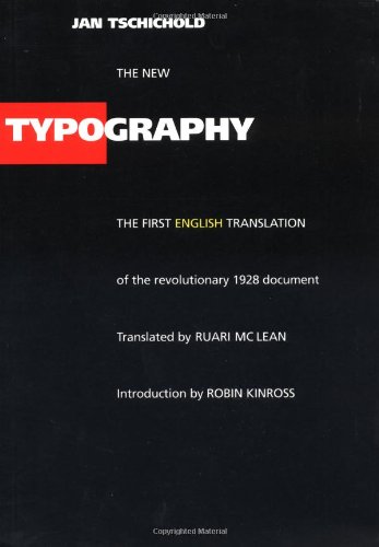 The new typography Cover