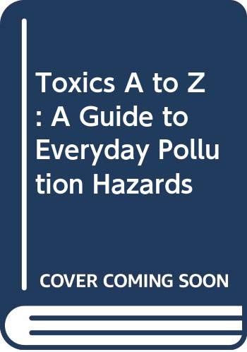 Toxics A to Z Cover