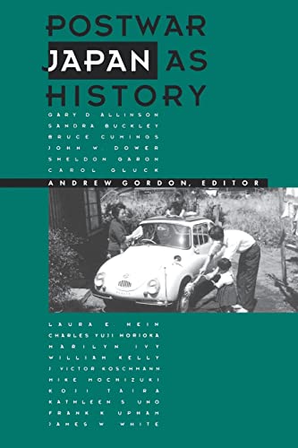 Postwar Japan as history Cover