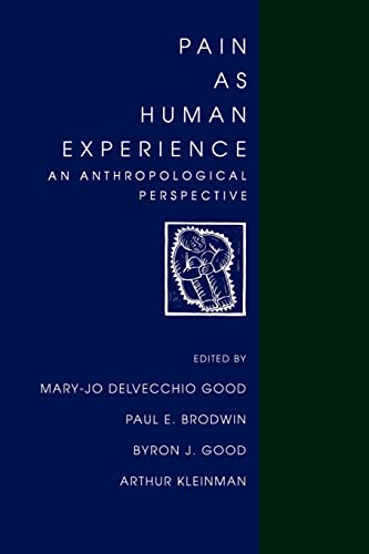Pain as Human Experience Cover