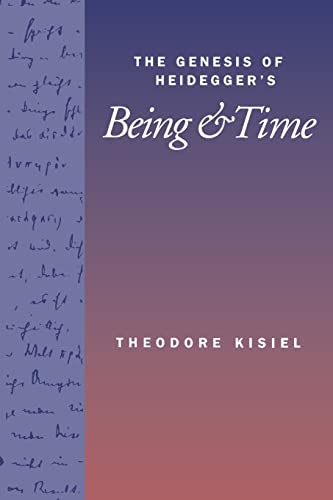 The Genesis of Heidegger's <i>Being and Time</i> Cover