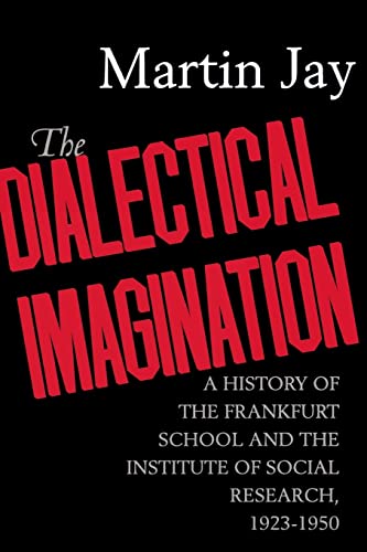The dialectical imagination Cover