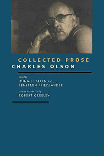 Collected prose Cover