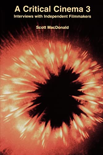 A critical cinema Cover