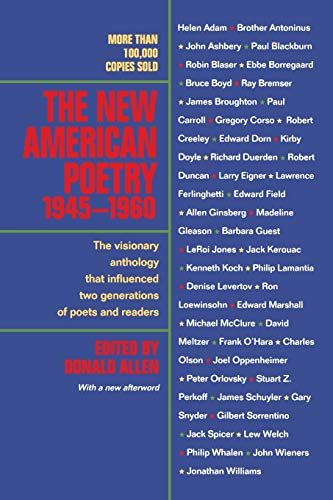 The new American poetry, 1945-1960 Cover