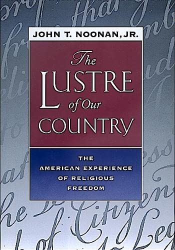 The lustre of our country Cover