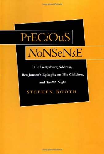 Precious nonsense Cover