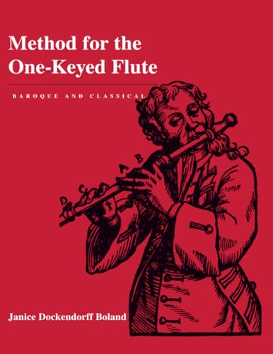 Method for the one-keyed flute, baroque and classical Cover