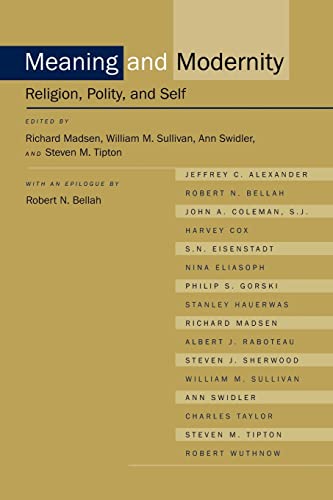 Meaning and modernity Cover