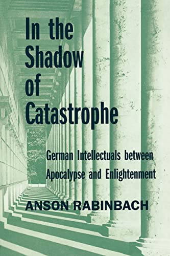 In the Shadow of Catastrophe: German Intellectuals Between Apocalypse and Enlightenment (Weimar and Now: German Cultural Criticism) Cover