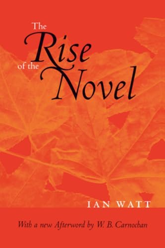 The Rise of the Novel Cover