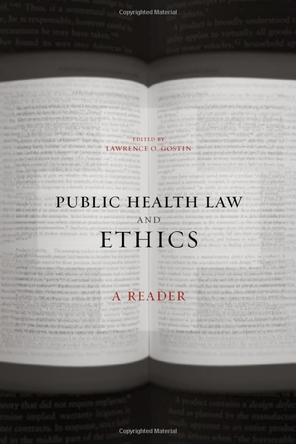Public health law and ethics Cover