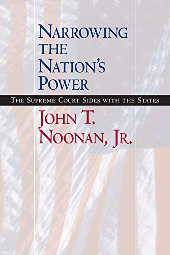 Narrowing the nation's power Cover