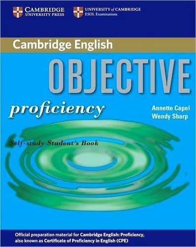 Objective Proficiency Self-study Student's Book Cover