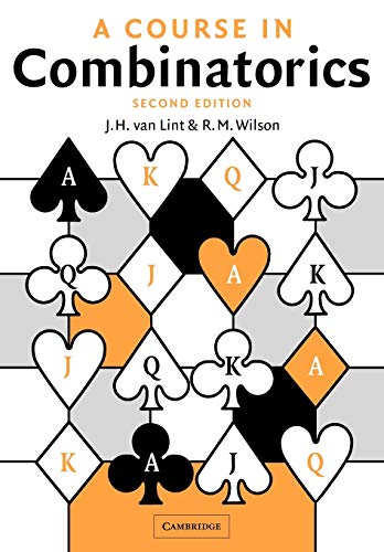 A course in combinatorics Cover