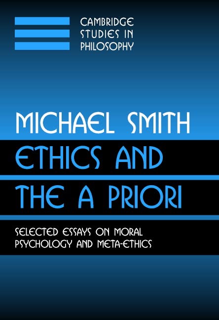 Ethics and the a priori Cover