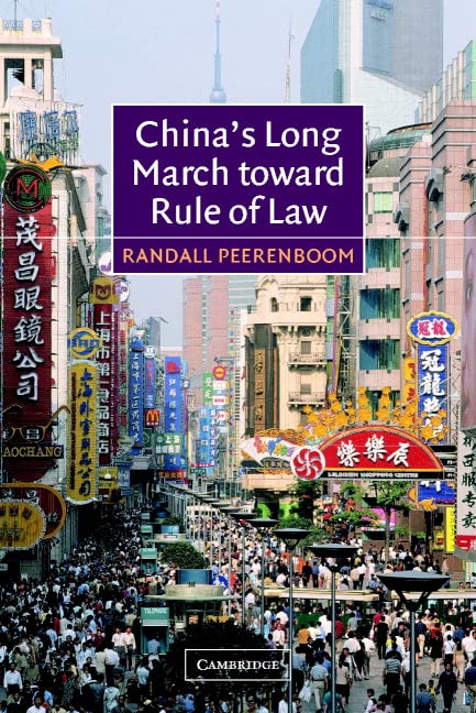 China's Long March toward Rule of Law Cover