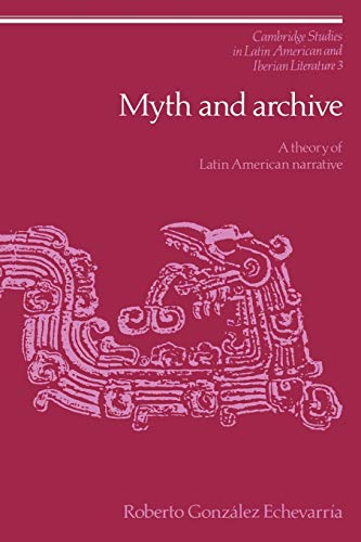 Myth and Archive Cover