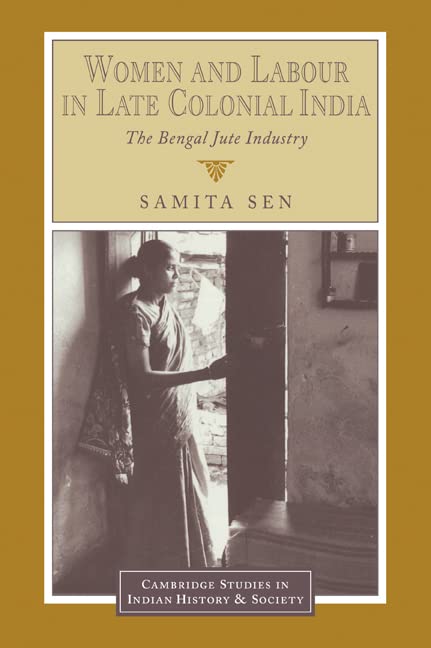 Women and Labour in Late Colonial India Cover