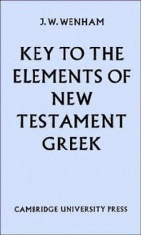 Key to The Elements of New Testament Greek Cover