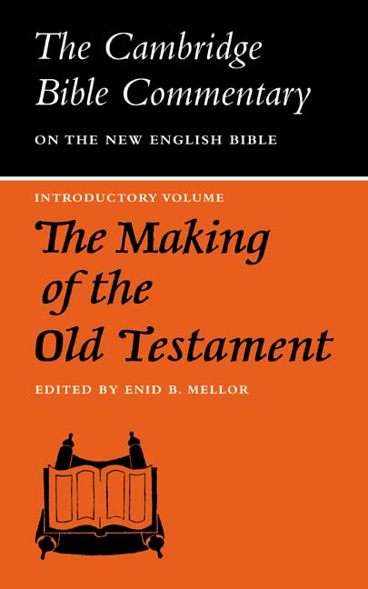 The making of the Old Testament Cover