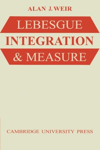 Lebesgue integration and measure Cover