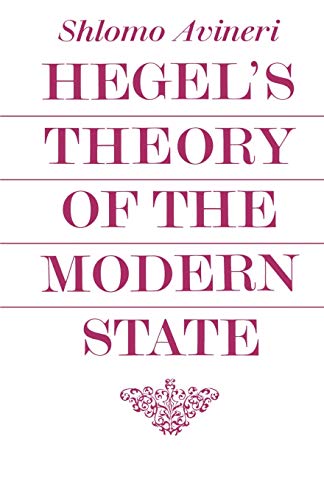 Hegel's theory of the modern state Cover