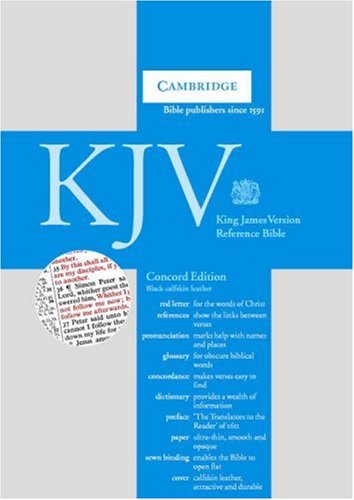 King James Version Concord Reference Bible  Cover