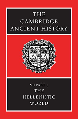 The Cambridge Ancient History, Volume 7, Part 1 Cover