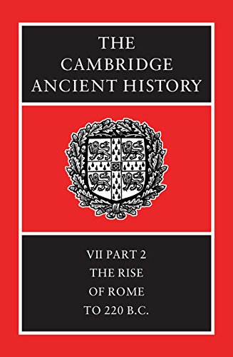 The Cambridge Ancient History Volume 7, Part 2 Cover