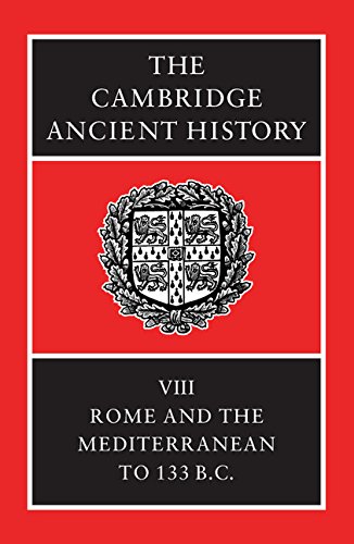 The Cambridge Ancient History, Volume 8 Cover