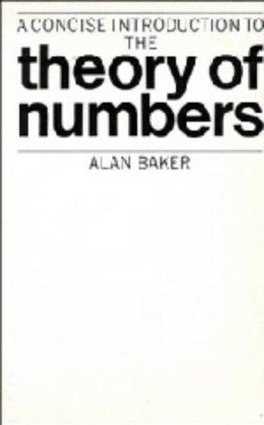 A concise introduction to the theory of numbers Cover