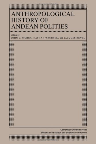 Anthropological history of Andean polities Cover