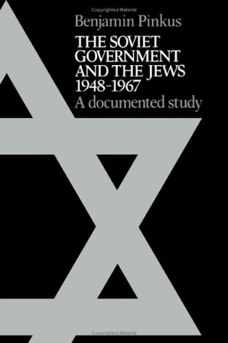 The Soviet government and the Jews, 1948-1967 Cover