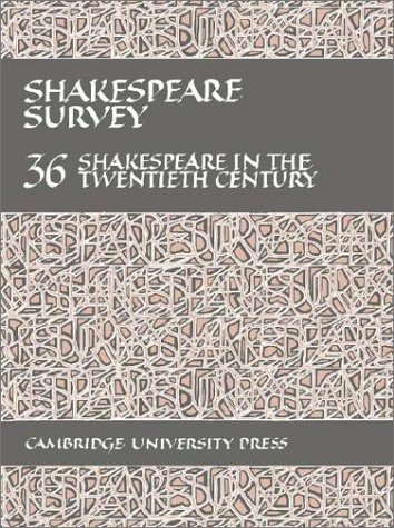 Shakespeare survey Cover
