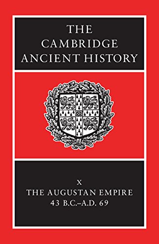 The Cambridge Ancient History Volume 10 Cover