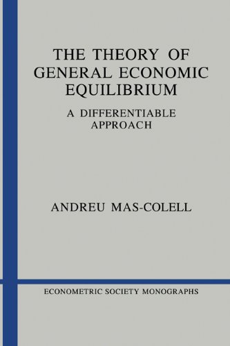 The theory of general economic equilibrium Cover