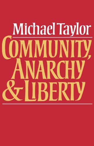 Community, anarchy, and liberty Cover