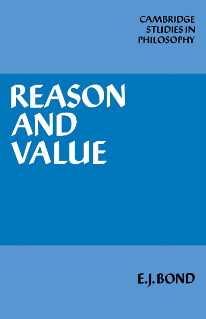Reason and value Cover