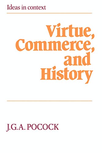 Virtue, commerce, and history Cover