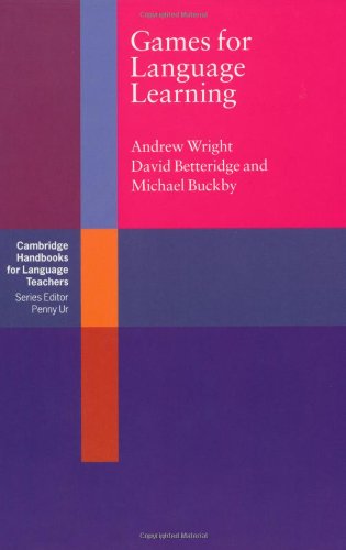 Games for language learning Cover