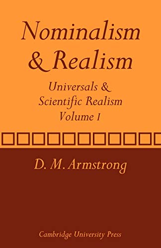 Nominalism and Realism Cover