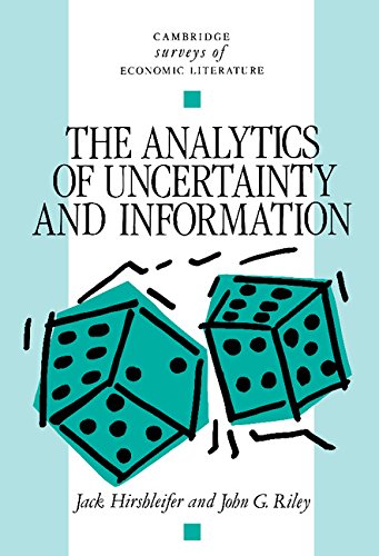 The analytics of uncertainty and information Cover
