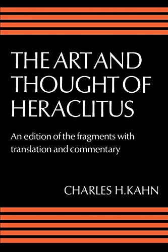 The art and thought of Heraclitus Cover