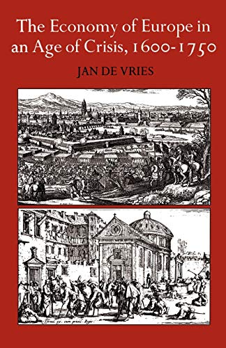 The economy of Europe in an age of crisis, 1600-1750 Cover