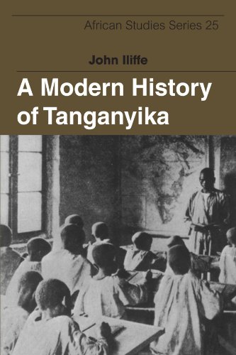A modern history of Tanganyika Cover