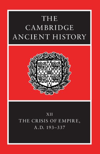 The Cambridge Ancient History Volume 12 Cover