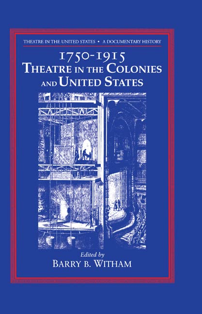 Theatre in the United States Cover