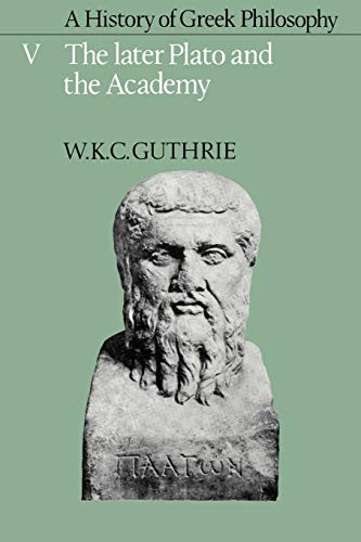 A history of Greek philosophy Cover